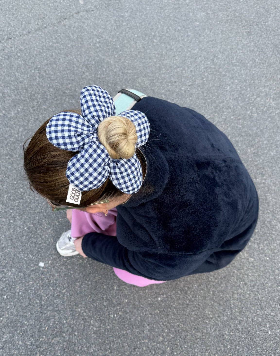 Flower Puff - Blue