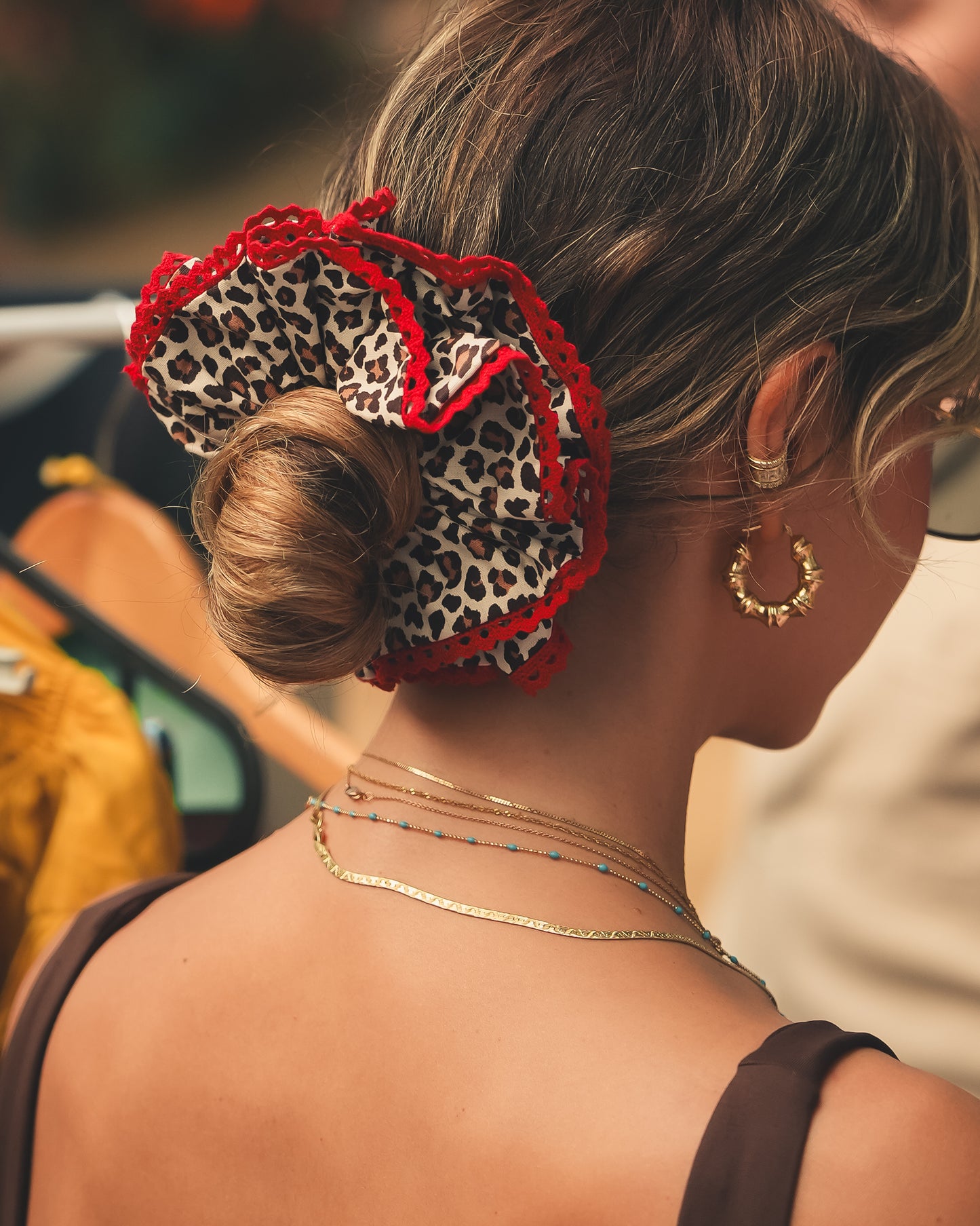 Leopard Charm - Red