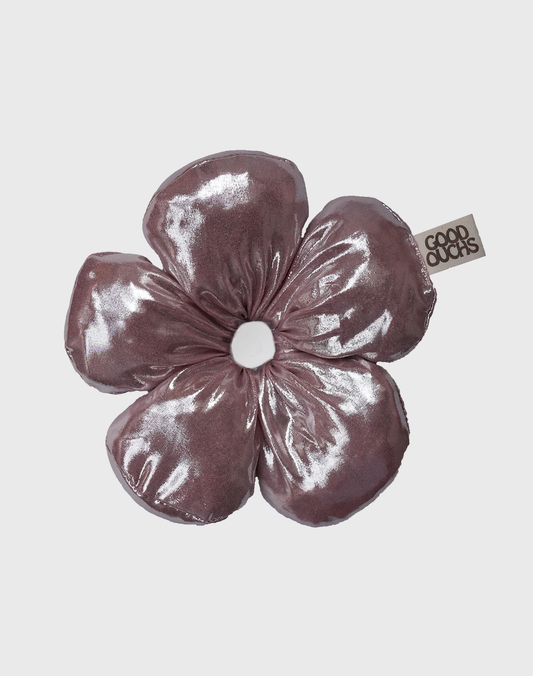 Flower Puff - Metalic Pink